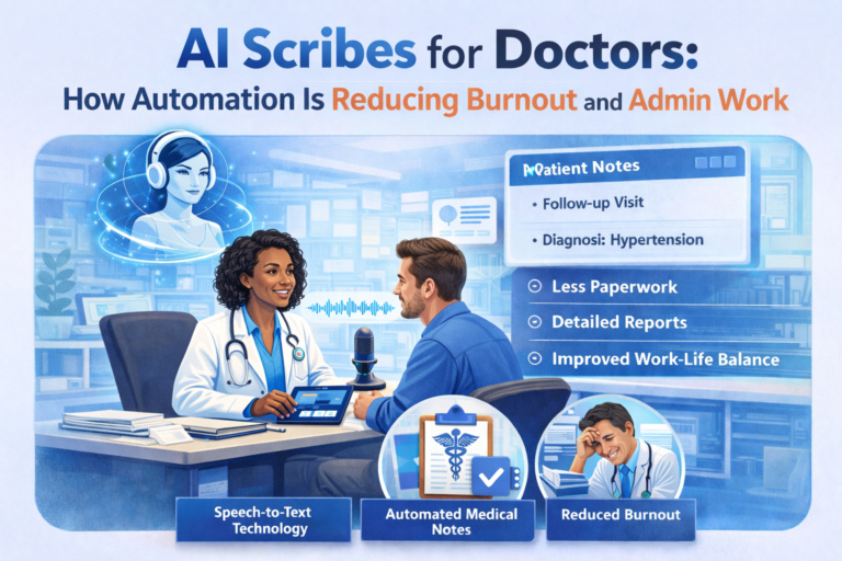 AI Scribes for Doctors: How Automation Is Reducing Burnout and Admin Work